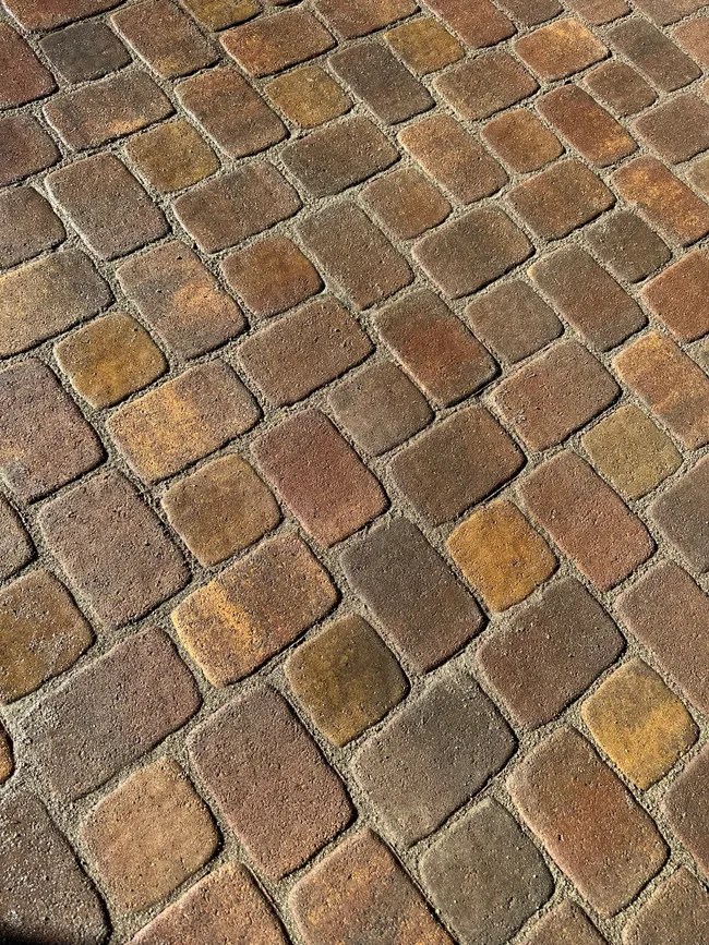 Pavers after sealing